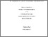 [thumbnail of The appendices for this thesis were submitted as seperate files which could not be uploaded to the repository. Please contact the author for more information.]